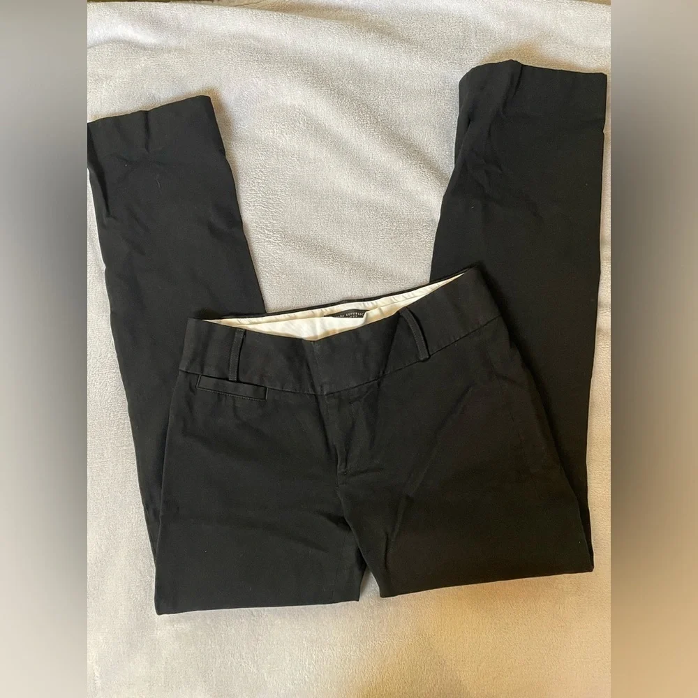 Banana Republic Black Straight Leg Pants